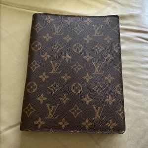 Authentic Louis Vuitton Monogram Agenda Bureau Notebook Cover 7" x 9" - SPAIN